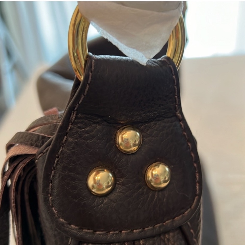 Onna Ehrlich Rachel Brown Pebble
Leather Hobo Shoulder Large Bag - Picture 5 of 5